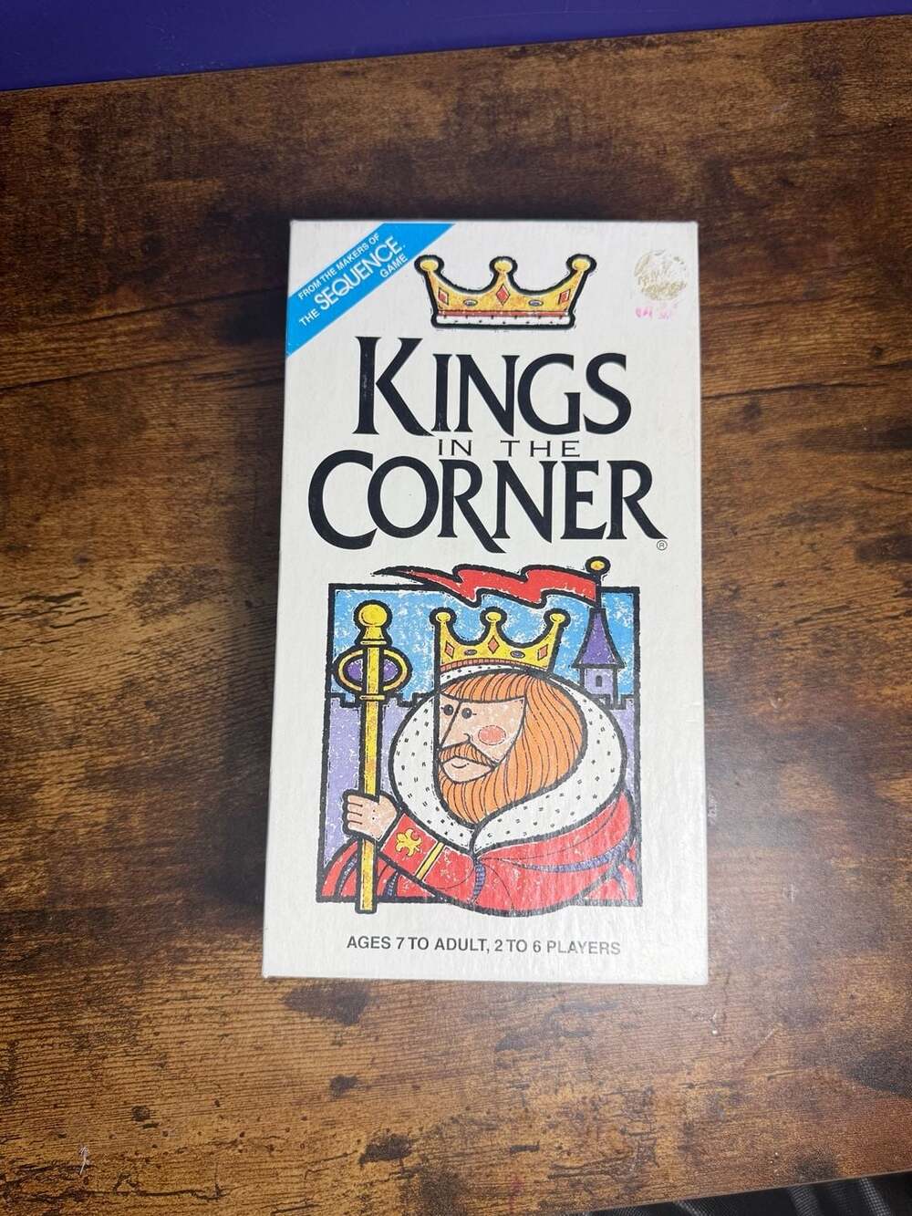Kings in the Corner Card Game by Jax 1996 Vintage